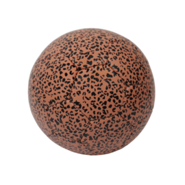Soccer Ball Old Coral Leopard