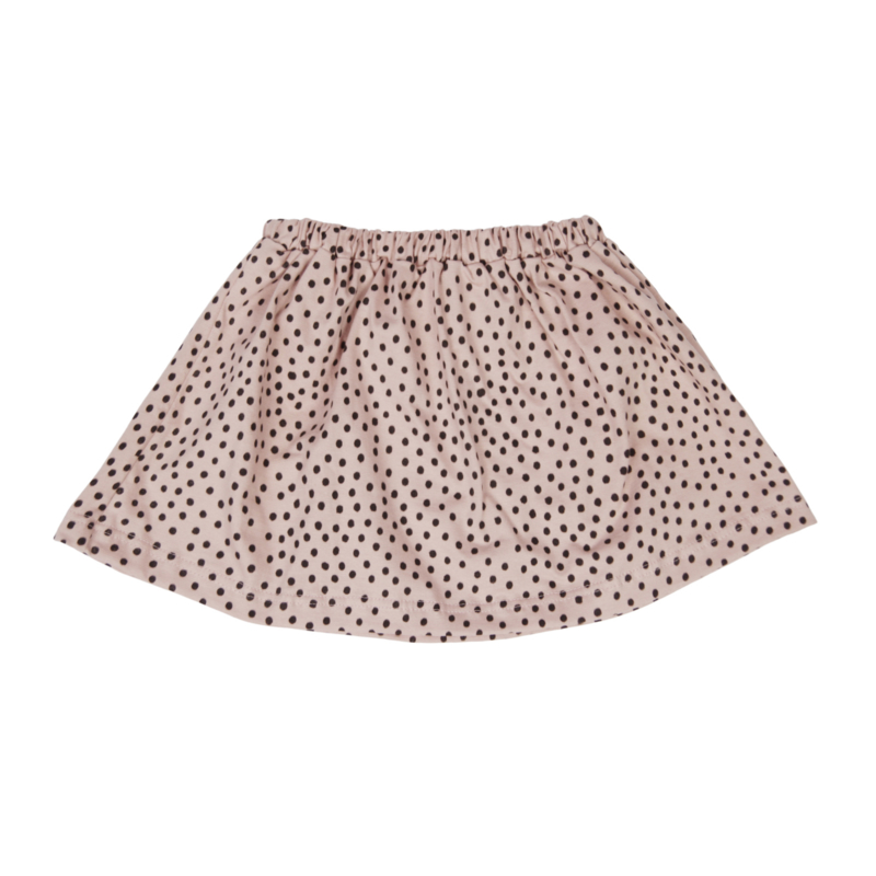Skirt Blush Pink Dots