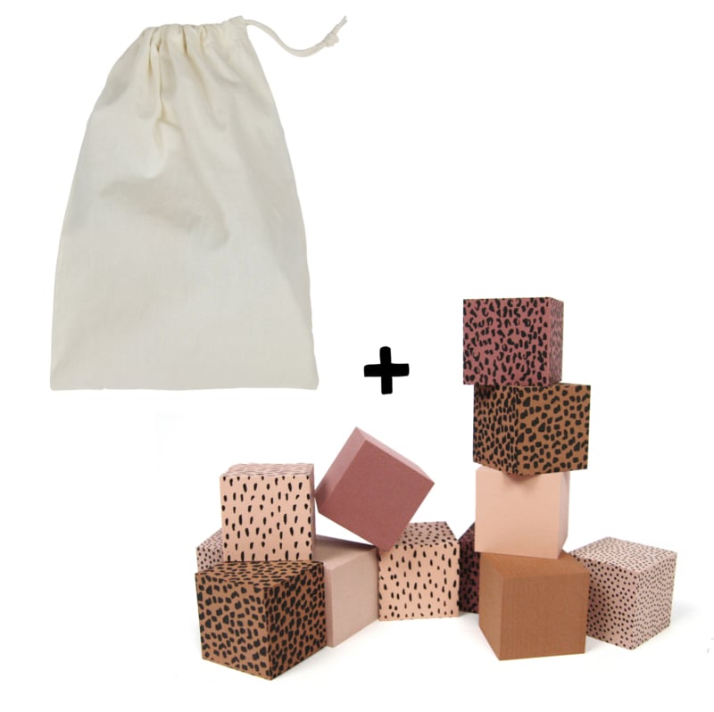 Foam Blocks PINK + Storage Bag