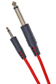 Cable Puppy 150 cm Adapterkabel 3,5 -> 6,3mm red