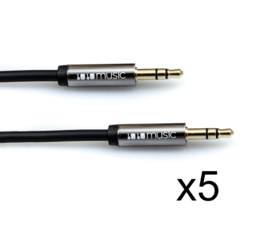 1010Music - 3.5mm TRS Patch Cable – 5 pack