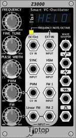 Tiptop Audio Z3000 mkII Smart VCO (silver)