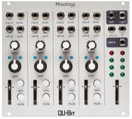 Qu-Bit Electronix - Mixology CV-controlled mixer (silver)