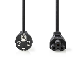 Schuko Powercable Male - Micky Mouse 230V, 200 cm
