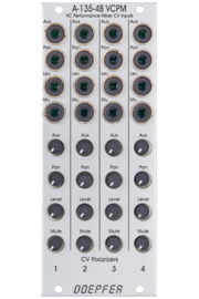 Doepfer A-135-4A/B VC Performance Mixer (2 modules)