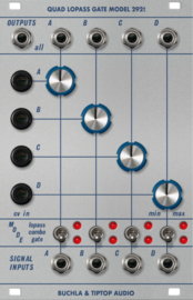 Buchla & Tiptop Audio 292t - Quad Lopass Gate