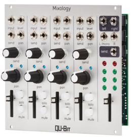 Qu-Bit Electronix - Mixology CV-controlled mixer (silver)
