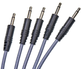 CablePuppy cable 120 cm (5 Pack) grey