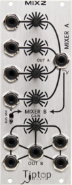 Tiptop Audio MIXZ - Low Noise Dual Mixer (silver)