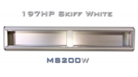 MS200W - Aluminium Eurorack Skiff 197 HP, White finish