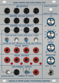 Buchla & Tiptop audio - 264t Quad Sample and Hold / Polyphonic Adapter