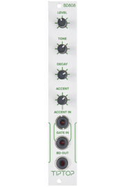 Tiptop Audio BD808 TR808 Bass Drum Generator
