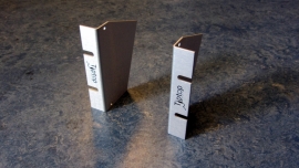 Tiptop Audio Z-Ears Tabletop Pair - Silver