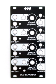 4ms - QCD Exp Faceplate - Black