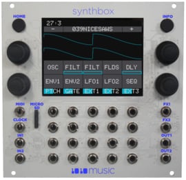 1010Music - Synthbox MK1 – Polyphonic Synthesizer Module
