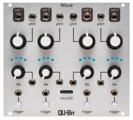 Qu-Bit Electronix -  Wave (4x Sample player) (silver)