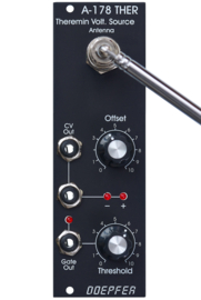 Doepfer A-178V Theremin Control Voltage Source (black)