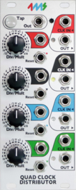 4ms Quad Clock Distributor -Rev 2 (QCD)