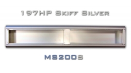 MS200S - Aluminium Eurorack Skiff 197 HP, Silver/Aluminium finish