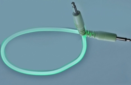 Expert Sleepers GC-15 patchcable glow in the dark Green