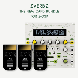 Tiptop Audio Z-DSP cartridgeset ZVERBZ The Spatial Bundle