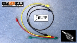 Tiptop Audio Stackcables Yellow  50cm