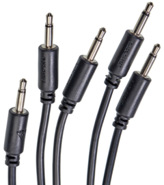 Black Market Modular patchcable 5-Pack 9 cm black