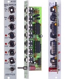 Doepfer A-151 Quad Sequential Switch