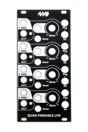 4ms - QPLFO Faceplate - Black