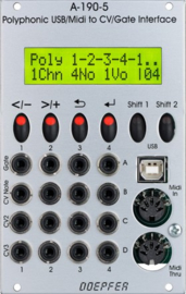 Doepfer A-190-5 Polyphonic USB/Midi-to-CV/Gate Interface