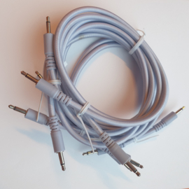 Mutable Instruments - Set of 5 HQ Patchcables Grey (ca. 75cm)