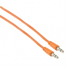 MS Slim 3.5mm stereo audio cable orange 100cm