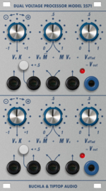 Buchla & Tiptop Audio 257t - Dual Voltage Processor