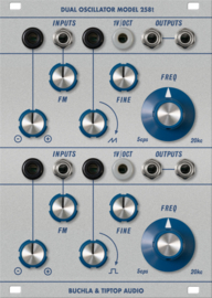 Buchla & Tiptop Audio 258t - Dual Oscillator