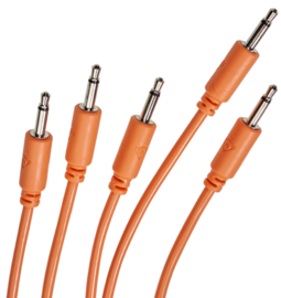 Black Market Modular patchcable 5-Pack 9 cm orange