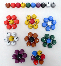 Doepfer coloured knobs