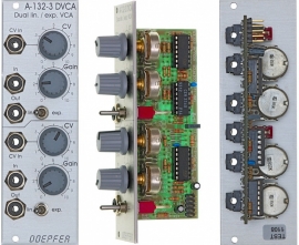 Doepfer A-132-3 Dual linear/exponential VCA