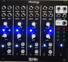 Qu-Bit Electronix  - Mixology CV-controlled mixer  (black)