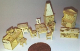 Miniaturen, schaal 1:144 en kleiner