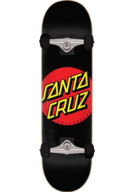 SANTA CRUZ skateboard Creaming Hand silver 8.0"