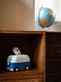 DEVOTED Surf Van Piggy Bank Blue spaarpot