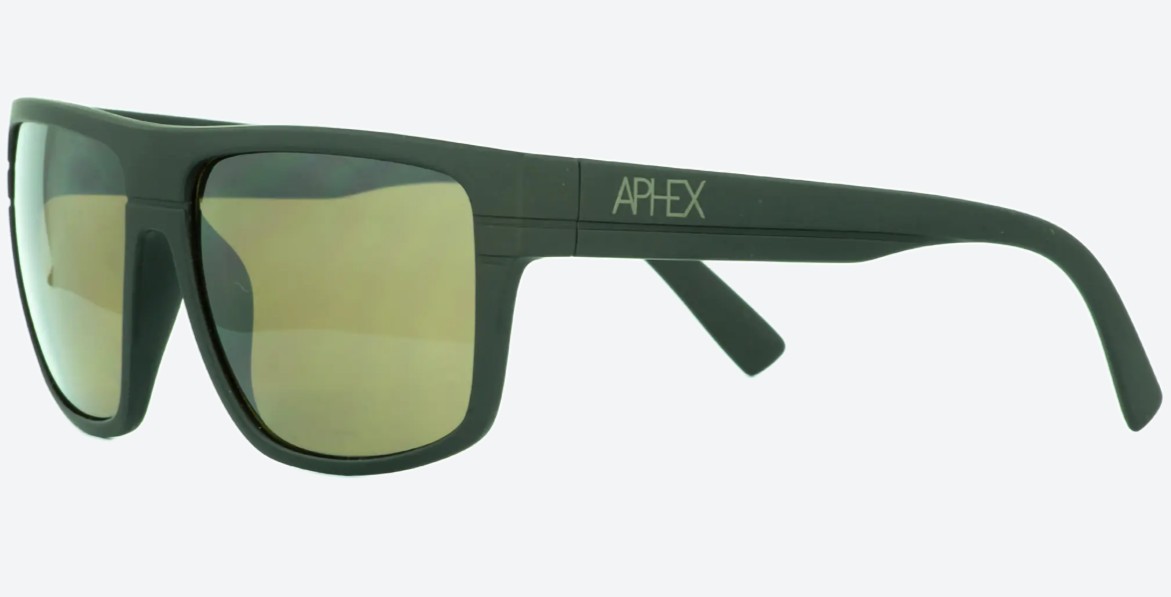 APHEX Sunglass Taurus Black- lens polar S3 full silver brown