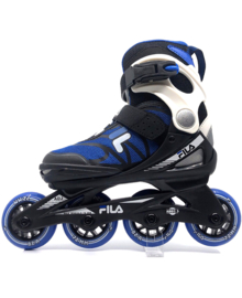 FILA verstelbare skates J-ONE blue/black 32-36