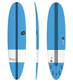 7'6" TORQ M2 TEC surfboard (boardcollor blue)