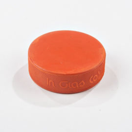 IJshockey puck official clean orange 280 gram