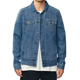 GLOBE Stalker Denim Jacket MOTOR BLUE