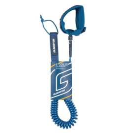 GLADIATOR Elite Leash 8 feet coiled blue