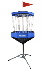 EURODISC Portable discgolf target blue