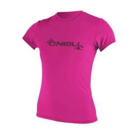 O'Neill WMS Basic Skins S/S Sun Shirt fox pink