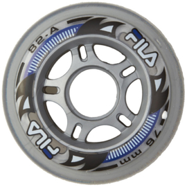 FILA WHEELS 76MM/82A CLEAR (8 wielen)